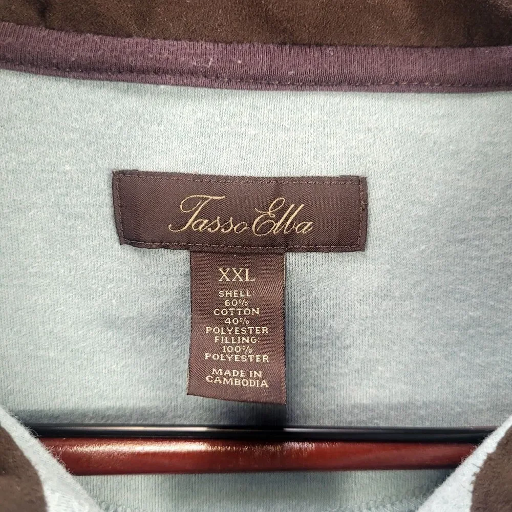 Tasso Elba Womens Pullover Sweater Marled Long Sleeve‎ XXL